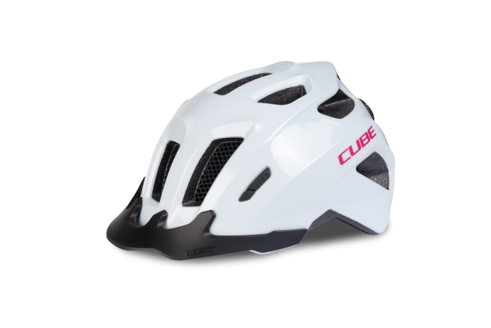 Cube Helm FINK flashwhite´n´pink XXS (44-49)