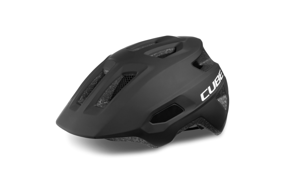 Cube Helm LINOK matt black XS (46-51)