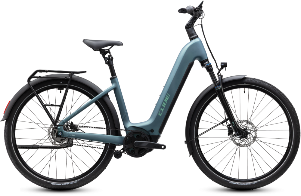 CUBE Touring Hybrid Deluxe SLX 800 / 50cm / greengranit´n´green