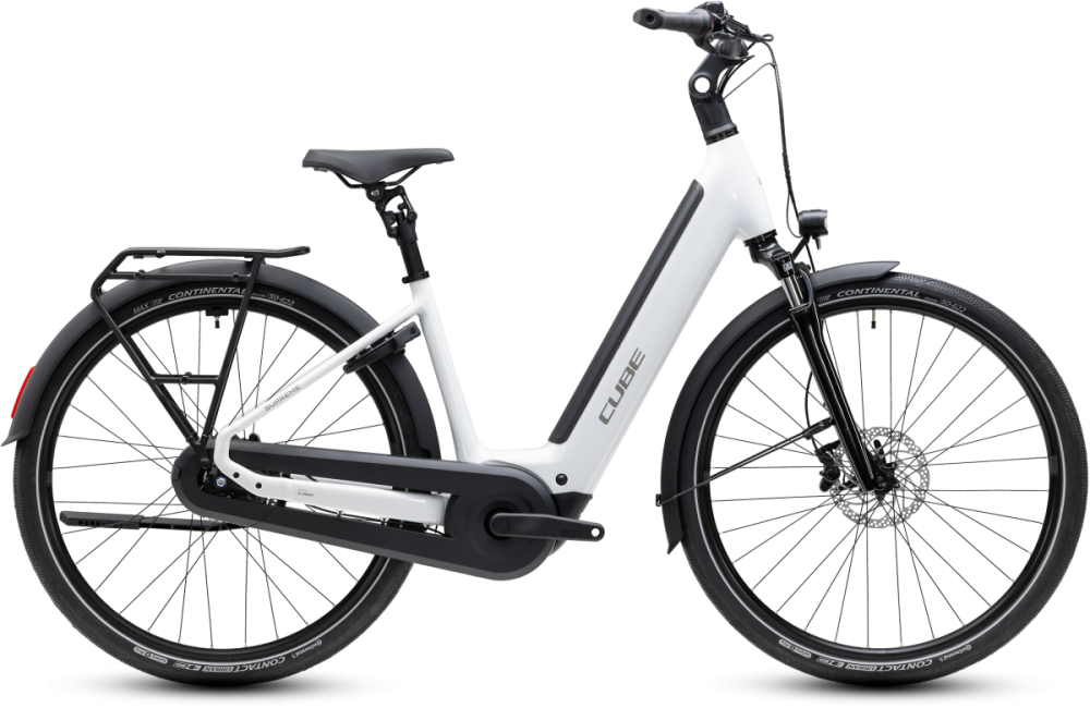 CUBE Supreme RT Hybrid Comfort EX 600 / 50cm / metallicwhite´n´reflex