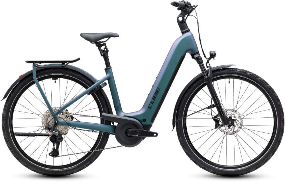 CUBE Kathmandu Hybrid Pro 800 / 54cm /smaragdgrey´n´black