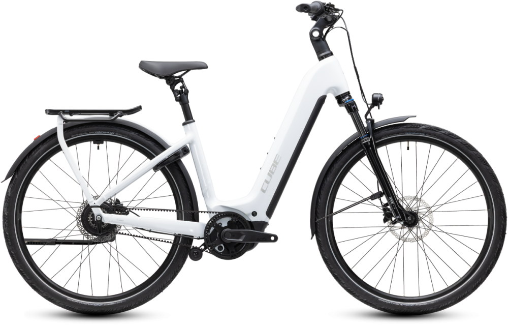 CUBE Kathmandu Hybrid Deluxe Pro 800 metallicwhite´n´chrome